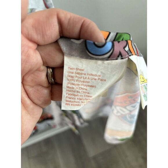 Ryans World Sports Themed Twin Bed Sheet Set, Flat, Fitted and Pillowcase - Picture 5 of 6